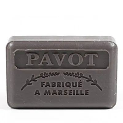 Foufour Pavot a Savonette Marseillaise (Mydło marsylskie `Mak z masłem shea`)