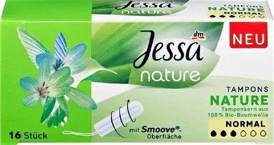 Jessa Nature, Tampons Normal (Tampony higieniczne ze 100% certyfikowanej bawełny)
