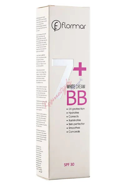 Flormar 7+ BB White Cream (Krem  BB)