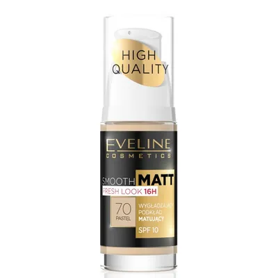 Eveline Cosmetics Smooth Matt, Wygładzający podkład matujący