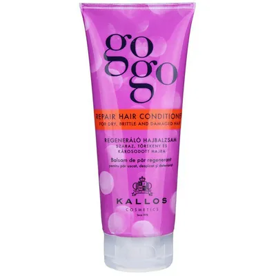 Kallos GoGo, Repair Hair Conditioner (Regenerująca maska do suchych, łamiących się i uszkodzonych włosów)