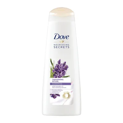 Dove Nourishing Secrets, Thickening Ritual, Shampoo (Szampon lawendowy do cienkich  i delikatnych włosów)