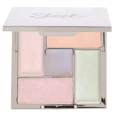Sleek Make Up Distorted Dreams, Highlighting Palette (Paleta rozświetlaczy kremowych i prasowanych)