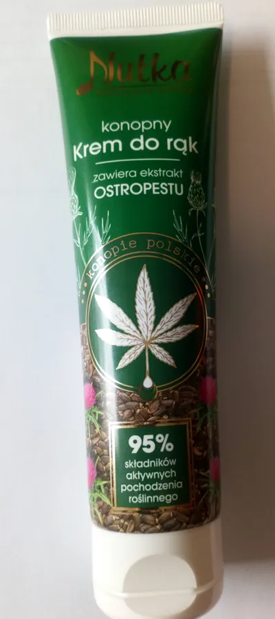 Nutka Konopie Polskie, Konopny krem do rąk z ekstraktem z ostropestu