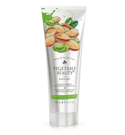 Vegetable Beauty Nourishing Conditioner with Pistachio Extract (Głęboko nawilżająca odżywka z ekstraktem z pistacji)
