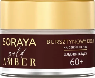 Soraya Gold Amber, Bursztynowy krem ujędrniający na dzień i na noc 60+
