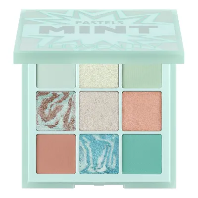 Huda Beauty Pastels Mint Obsessions Eyeshadow Palettes (Miętowa paleta cieni do powiek)