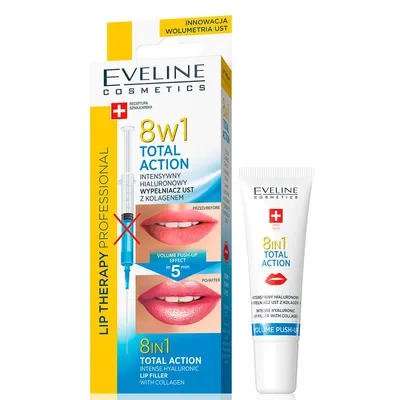 Eveline Cosmetics Lip Therapy Professional, Intensywny hialuronowy wypełniacz ust z kolagenem