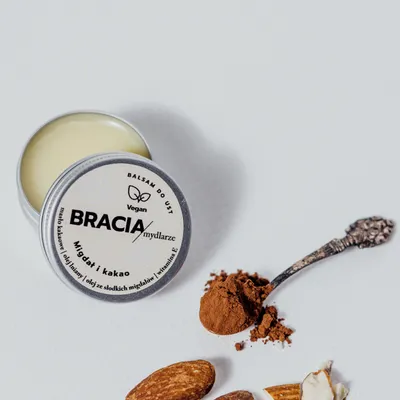Bracia Mydlarze Balsam do ust `Migdał i kakao`
