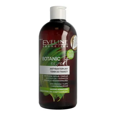 Eveline Cosmetics Botanic Expert, Antybakteryjny tonik do twarzy `Drzewo herbaciane`