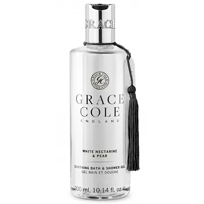 Grace Cole White Nectarine & Pear Soothing Bath & Shower Gel (Żel do kąpieli i pod prysznic)