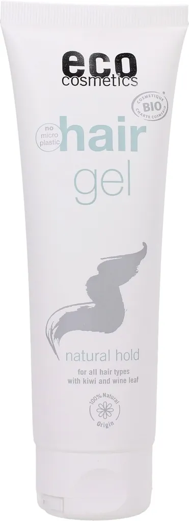 Eco Cosmetics Hair Gel with Kiwi & Vine Leaf (Żel do układania włosów z kiwi i liściem winorośli)