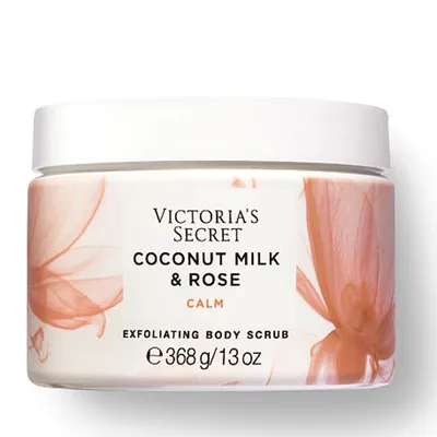 Victoria's Secret Coconut Milk and Rose Calm Exfoliating Body Scrub (Złuszczający peeling do ciała)