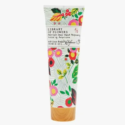 Library Of Flowers Wild Flower & Fern, Shower Gel with Coco Butter No. 16 (Żel pod prysznic)