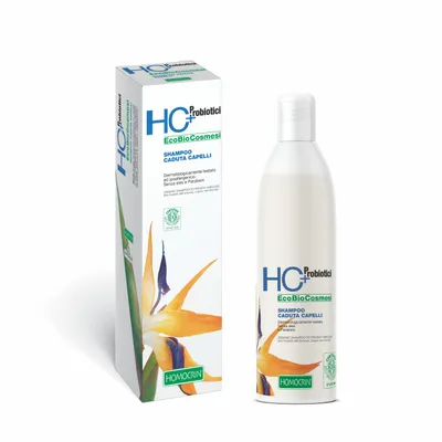 Homocrin HC + Probiotici, Shamoo Caduta Capelli (Szampon przeciw wypadaniu włosów)