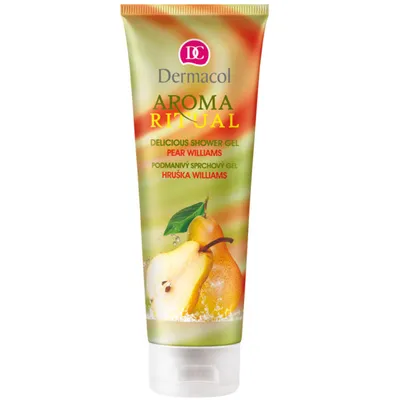 Dermacol Aroma Ritual, Shower Gel Williams Pear (Żel pod prysznic `Gruszka Wiliamsa`)