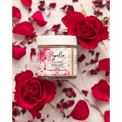 Papilio Naturals Krem przeciwzmarszczkowy `Różą być`