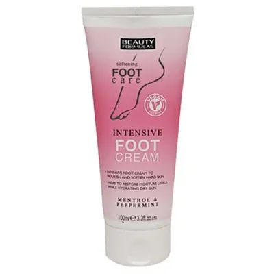 Beauty Formulas Foot Care, Intensive Foot Cream (Nawilżający krem do stóp)