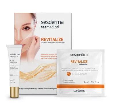 Sesderma Revitalize, Personal Peel Program (Domowa pielęgnacja rozświetlająca)