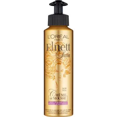 L'Oreal Paris Elnett, Satin Strong Hold Curl Creme Mousse (Pianka do włosów)