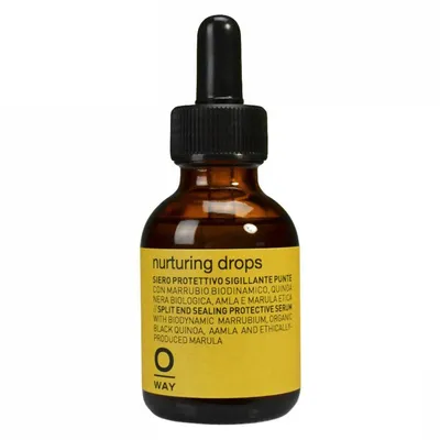 OWAY Nurturing Drops (Ochronne serum do włosów na rozdwojone końcówki)