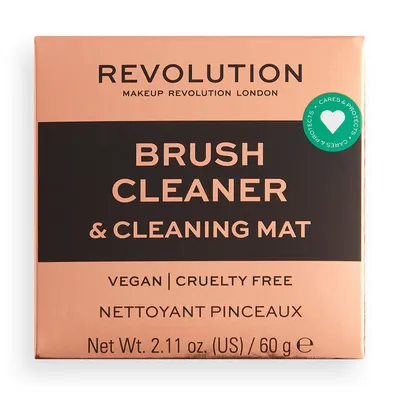 Revolution Beauty (Makeup Revolution) Brush Cleanser & Cleaning Mat (Czyścik do pędzli)