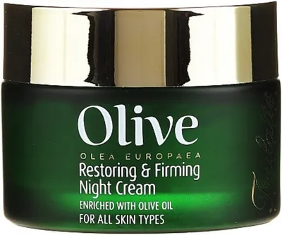 Frulatte Olive, Restoring & Firming Night Cream (Odbudowująco-ujędrniający krem na noc)