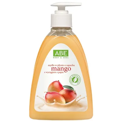 ABE Mydło w płynie `Mango i papaja`