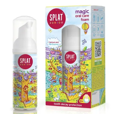 Splat Junior, Magic Oracle Care Foam (Pianka 2 w 1 dla dzieci z wapniem)
