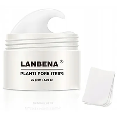 Lanbena Plants Pore Strips (Maseczka z plastrami oczyszczająca)
