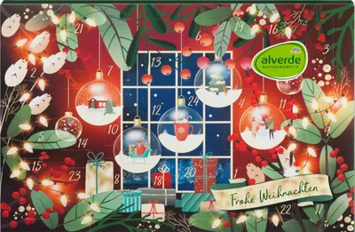Alverde Frohe Weihnachten Adventskalender (Kalendarz adwentowy)