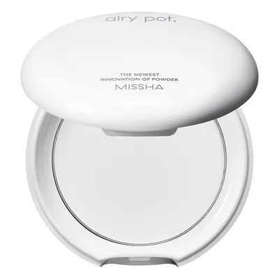 Missha Airy Pot Pressed Powder Transculent (Prasowany puder do twarzy utrwalający)