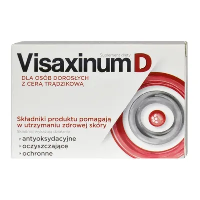 Aflofarm Fabryka Leków Visaxinum D dla osób dorosłych z cerą trądzikową