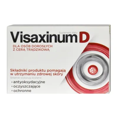 Aflofarm Farmacja Polska Visaxinum D dla osób dorosłych z cerą trądzikową