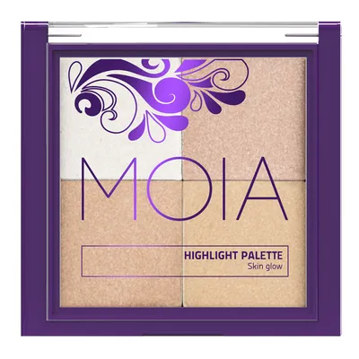 MOIA Skin Glow, Highlight Palette (Paletka rozświetlająca)