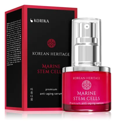 Korika Korean Heritage, Marine Stem Cells Premium Anti-aging Serum (Serum przeciwstarzeniowe z komórkami macierzystymi)