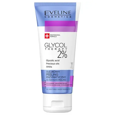 Eveline Cosmetics Glycol Therapy, Olejkowy peeling enzymatyczny 2%