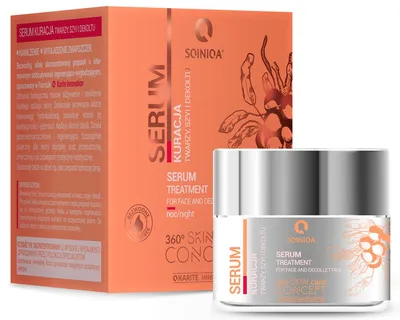 Sqiniqa Serum Treatment for Face and Decollettage Night (Serum - kuracja do twarzy, szyi i dekoltu na noc)