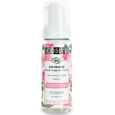 Coslys Visage, Cosmousse a l`Eau Florale de Rose (Pianka do mycia twarzy z wodą różaną)
