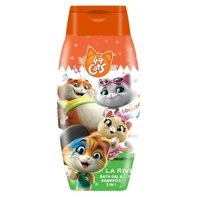 La Rive 44 Cats Lolipop Bath Gel & Shampoo 2 in 1 (Żel pod prysznic i szampon 2 w 1)