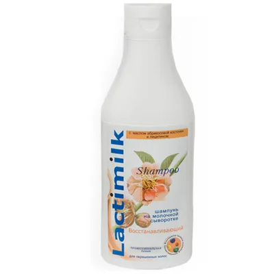 Lactimilk Szampon regenerujący na bazie mlecznej serwatki i oleju z pestek moreli do włosów farbowanych