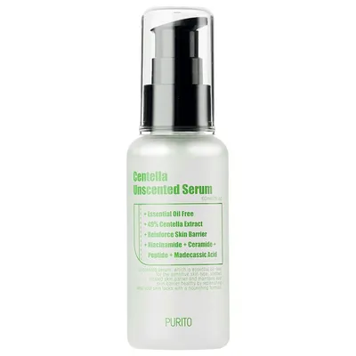 Purito Seoul Centella Unscented Serum (Bezzapachowe serum z ekstraktem z wąkroty azjatyckiej)