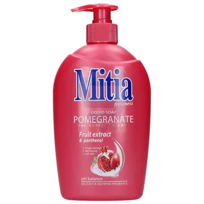 Mitia Freshness, Pomegranate Liquid Soap for Every Day Care (Mydło w płynie)