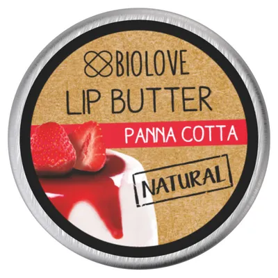 Biolove Panna Cotta, Lip Butter (Masełko do ust)