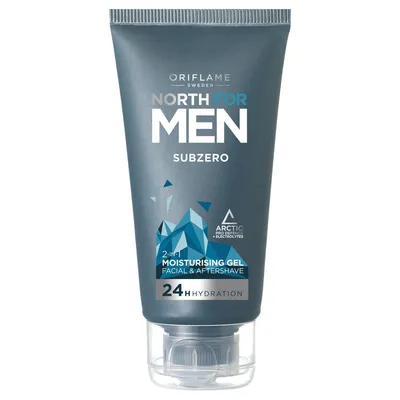 Oriflame North For Men Subzero, Moisturising Gel (Nawilżający żel do twarzy)