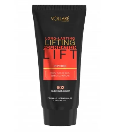 Vollare Cosmetics Lift Peptides, Long-lasting Lifting Foundation (Podkład liftingujący z peptydami)