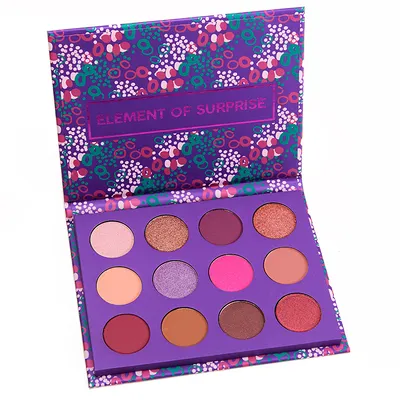 ColourPop Element of Surprise, Pressed Powder Shadow Palette (Paleta 12 cieni do powiek)