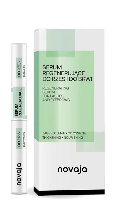 Novaja Serum regenerujące do rzęs i do brwi `Zagęszczenie & odżywienie`