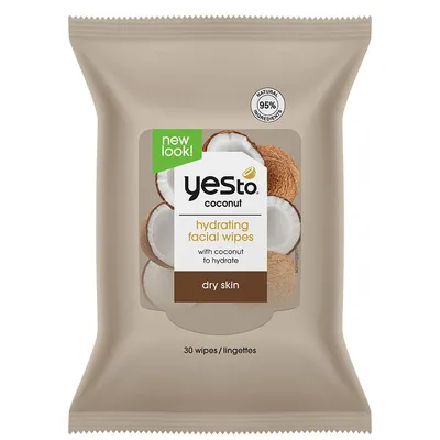 Yes To Coconut, Cleansing Wipes (Chusteczki oczyszczające)
