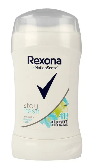 Rexona Stay Fresh, Blue Poppy & Apple Anti-perspirant Stick (Antyperspirant w sztyfcie)
